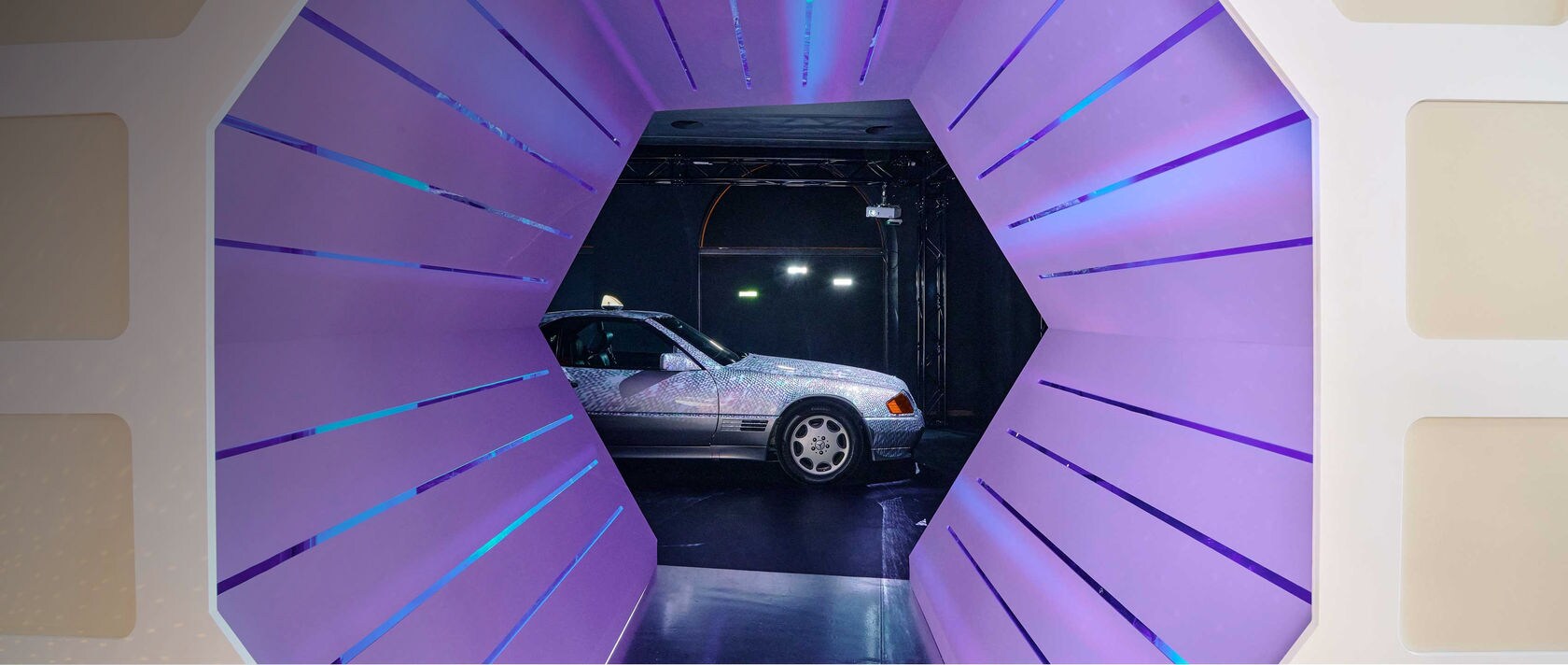 Erstaunliche Mercedes Innenbeleuchtung